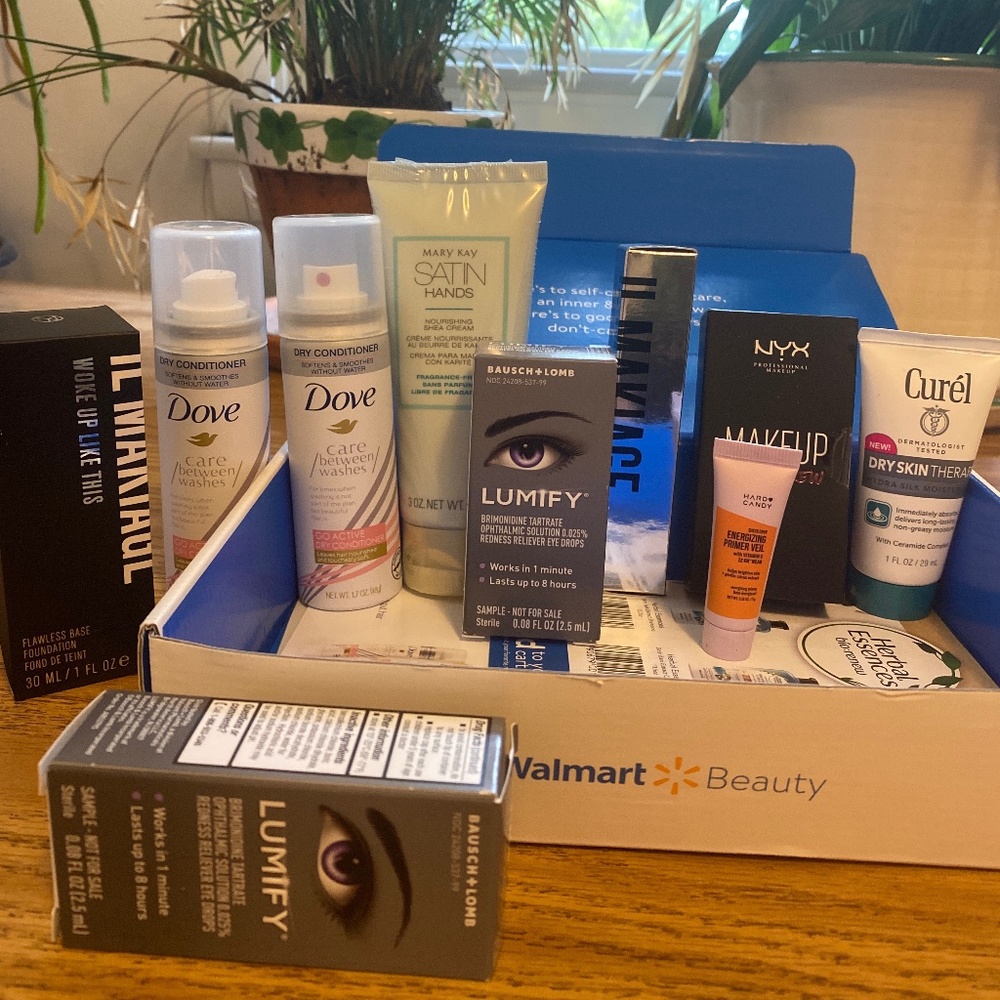 Allure with Walmart Beauty box!